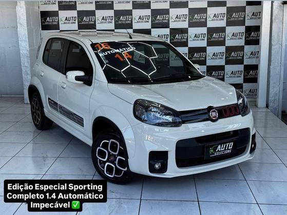 FIAT UNO 1.4 EVO SPORTING 8V FLEX 4P AUTOMATIZADO FIAT UNO 1.4 EVO SPORTING 8V FLEX 4P AUTOMATIZADO